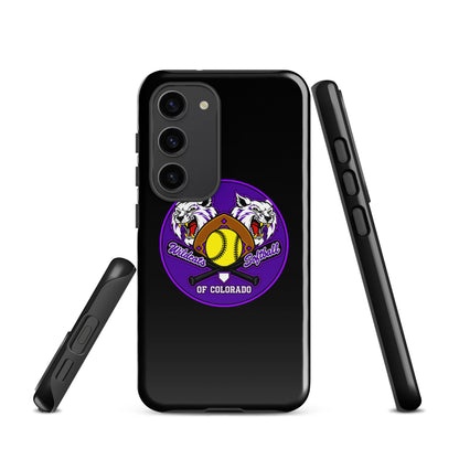 Tough Case for Samsung® | Wildcats Softball | Badge Logo