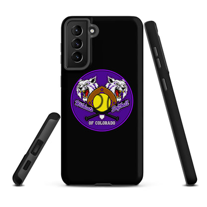 Tough Case for Samsung® | Wildcats Softball | Badge Logo