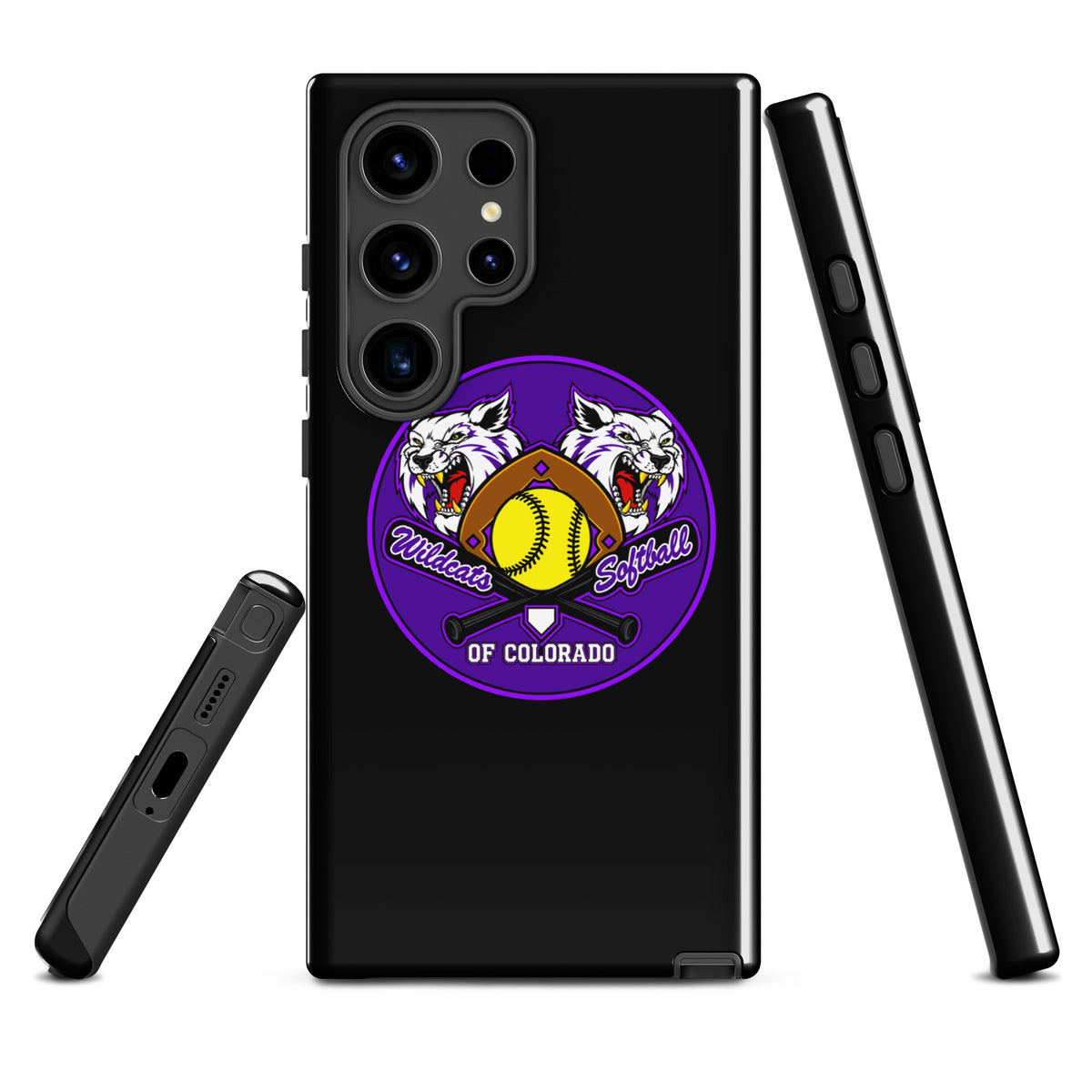 Tough Case for Samsung® | Wildcats Softball | Badge Logo