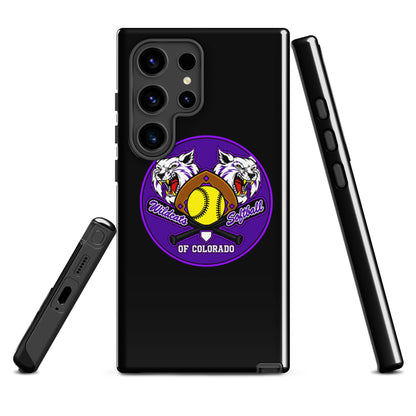Tough Case for Samsung® | Wildcats Softball | Badge Logo