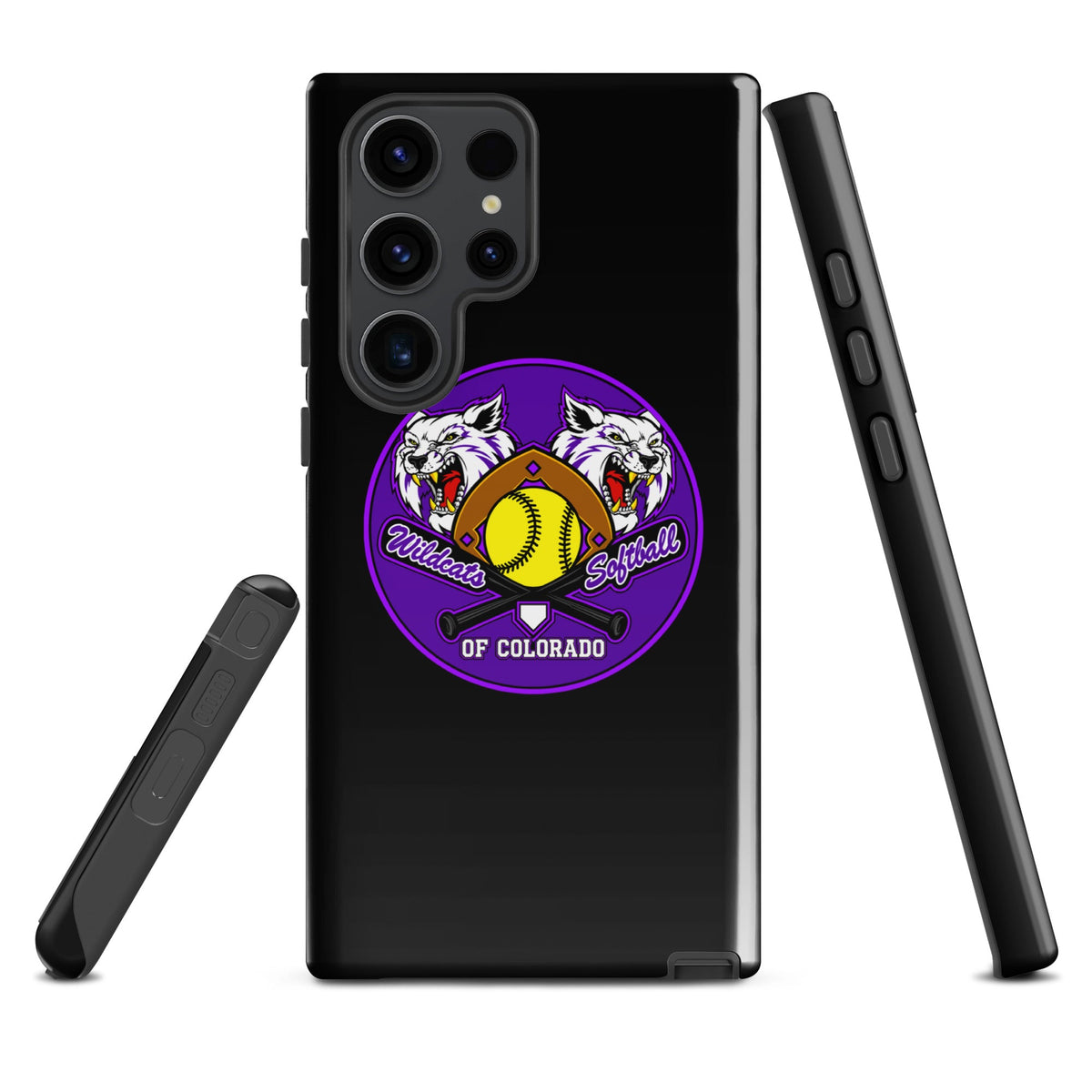 Tough Case for Samsung® | Wildcats Softball | Badge Logo