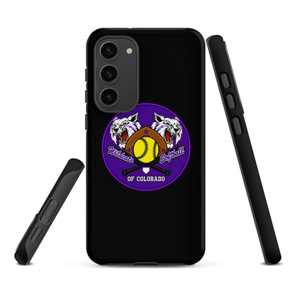 Tough Case for Samsung® | Wildcats Softball | Badge Logo