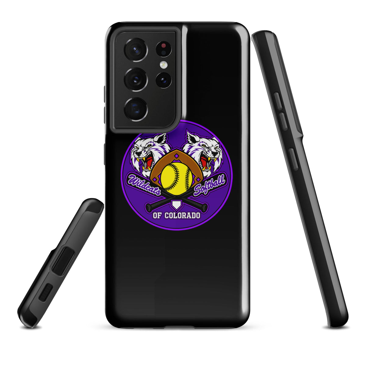 Tough Case for Samsung® | Wildcats Softball | Badge Logo