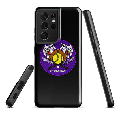 Tough Case for Samsung® | Wildcats Softball | Badge Logo