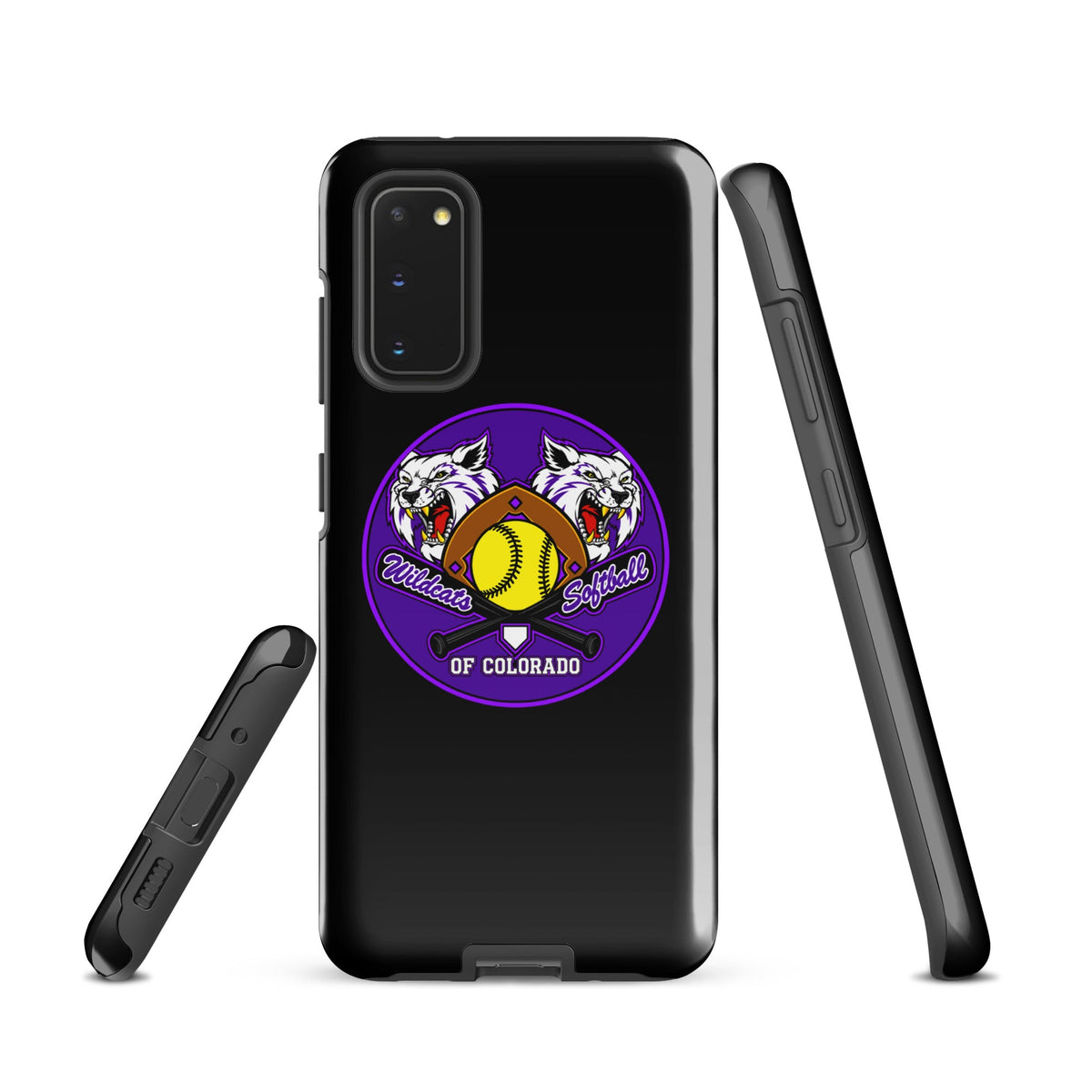 Tough Case for Samsung® | Wildcats Softball | Badge Logo