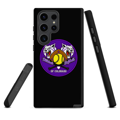 Tough Case for Samsung® | Wildcats Softball | Badge Logo