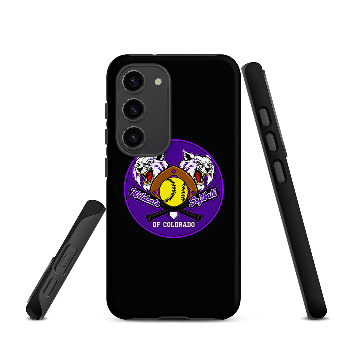 Tough Case for Samsung® | Wildcats Softball | Badge Logo