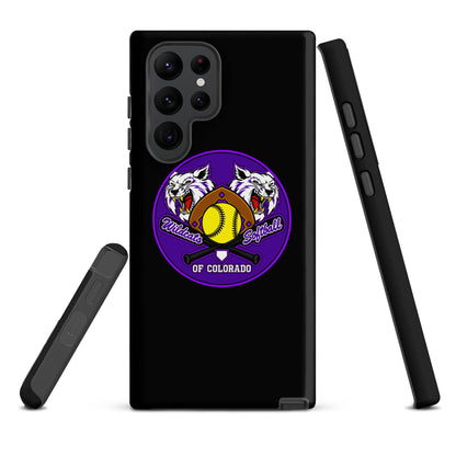 Tough Case for Samsung® | Wildcats Softball | Badge Logo