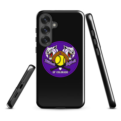 Tough Case for Samsung® | Wildcats Softball | Badge Logo