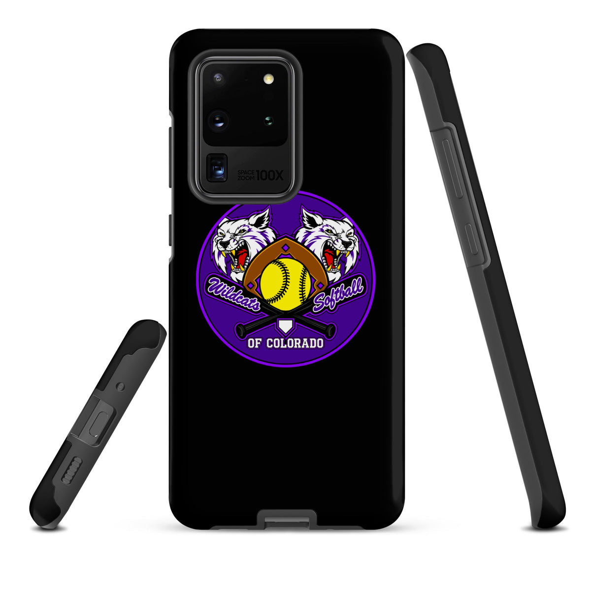 Tough Case for Samsung® | Wildcats Softball | Badge Logo