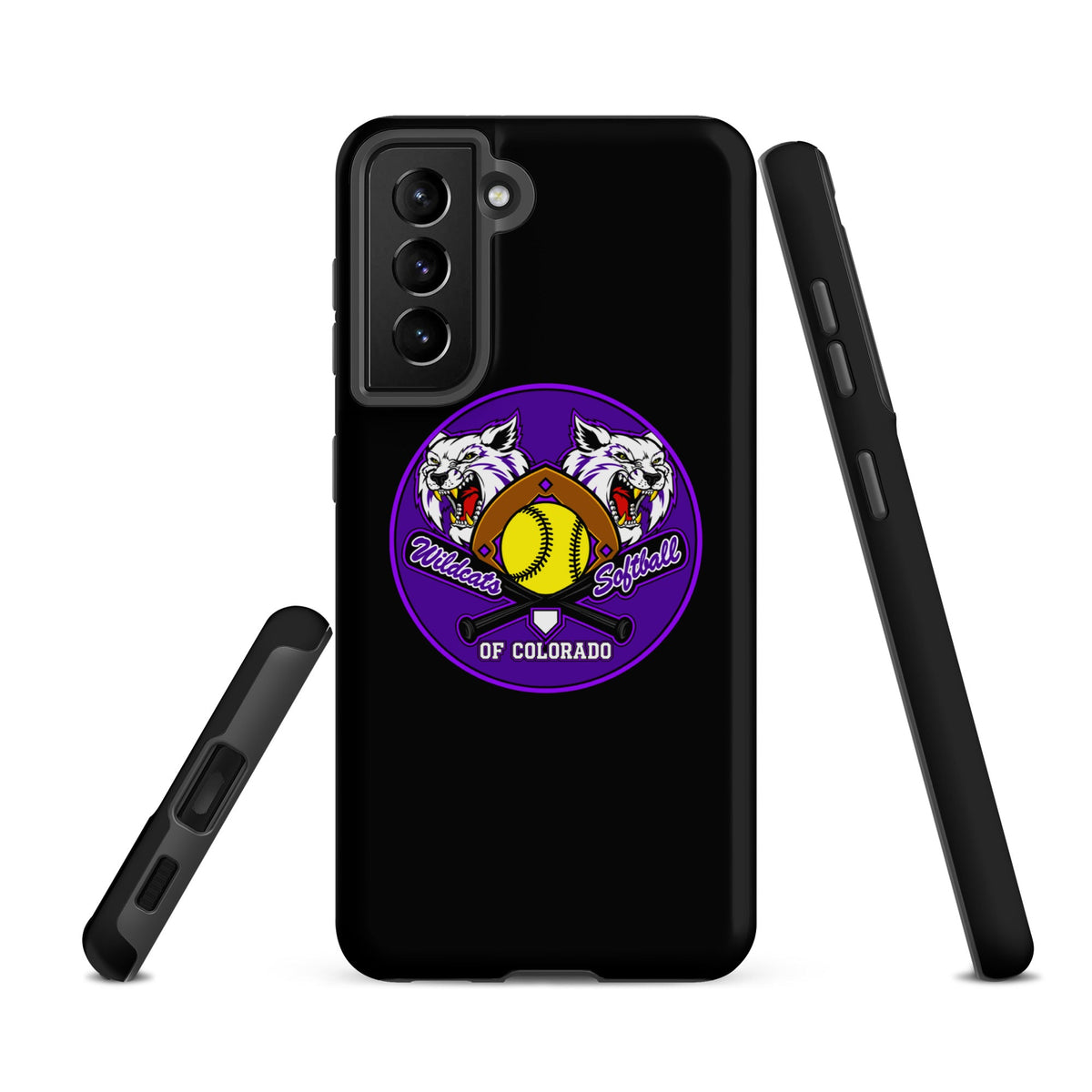 Tough Case for Samsung® | Wildcats Softball | Badge Logo