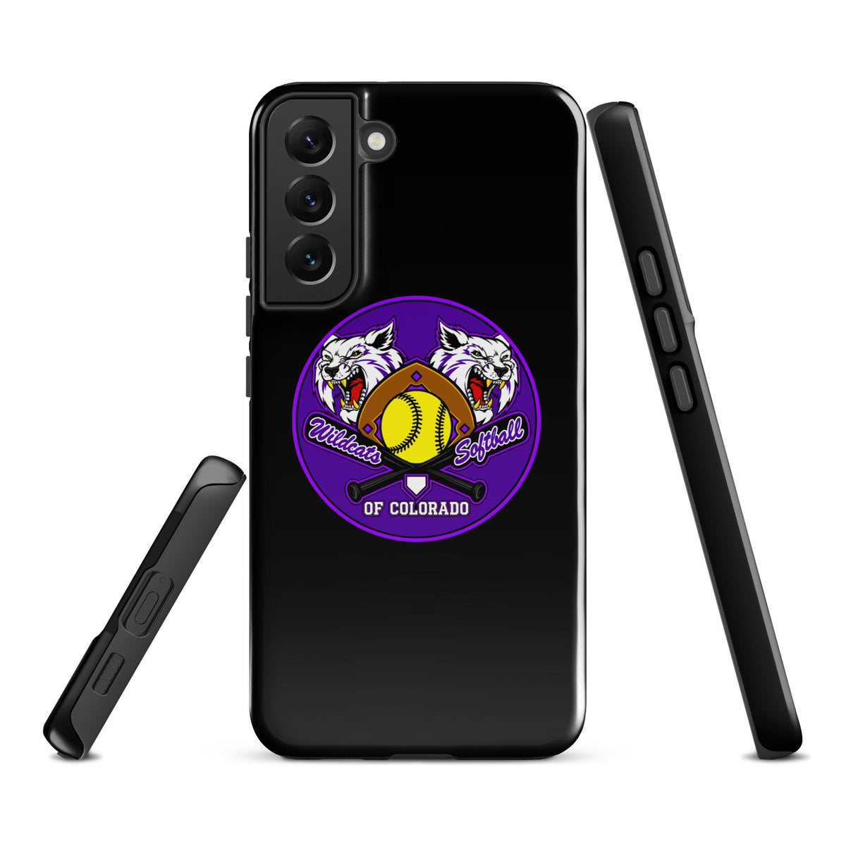 Tough Case for Samsung® | Wildcats Softball | Badge Logo