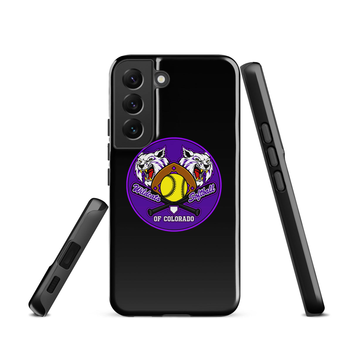 Tough Case for Samsung® | Wildcats Softball | Badge Logo