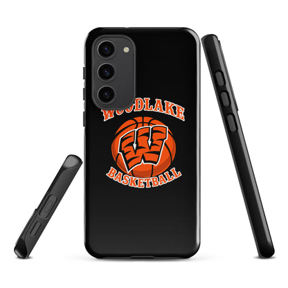 Tough Case for Samsung® | Woodlake Boys Basketball | Athletics Logo