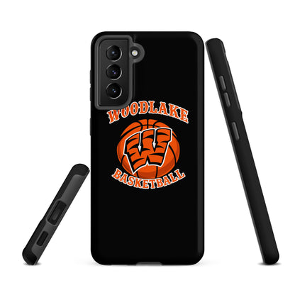 Tough Case for Samsung® | Woodlake Boys Basketball | Athletics Logo