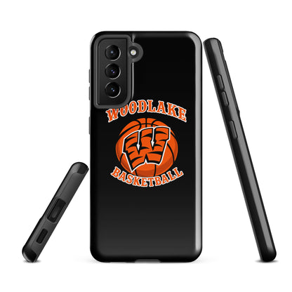 Tough Case for Samsung® | Woodlake Boys Basketball | Athletics Logo
