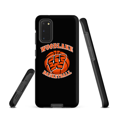 Tough Case for Samsung® | Woodlake Boys Basketball | Athletics Logo