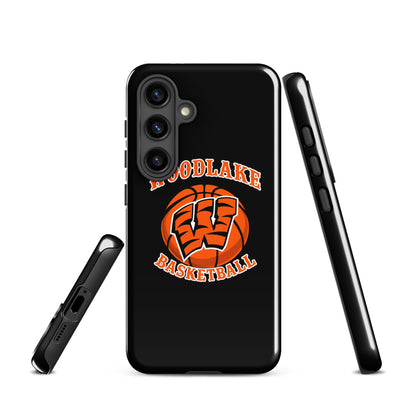 Tough Case for Samsung® | Woodlake Boys Basketball | Athletics Logo