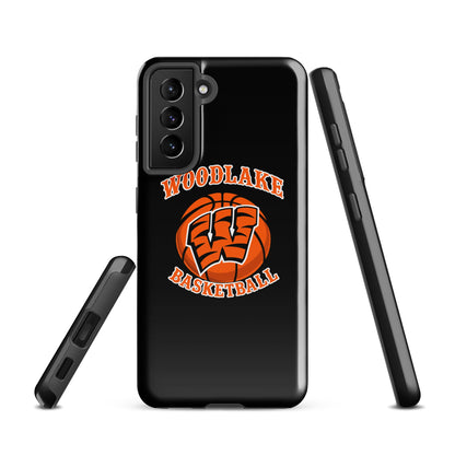 Tough Case for Samsung® | Woodlake Boys Basketball | Athletics Logo