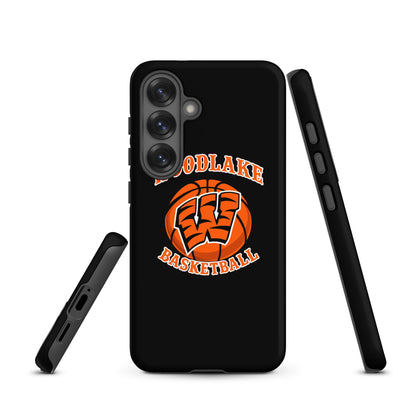 Tough Case for Samsung® | Woodlake Boys Basketball | Athletics Logo
