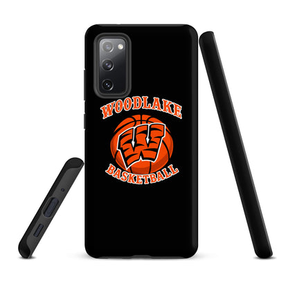 Tough Case for Samsung® | Woodlake Boys Basketball | Athletics Logo