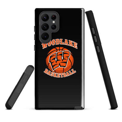 Tough Case for Samsung® | Woodlake Boys Basketball | Athletics Logo