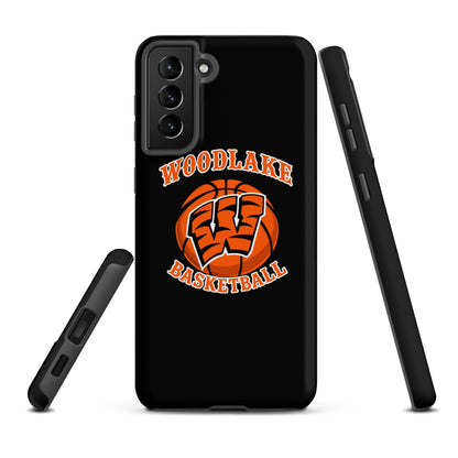 Tough Case for Samsung® | Woodlake Boys Basketball | Athletics Logo