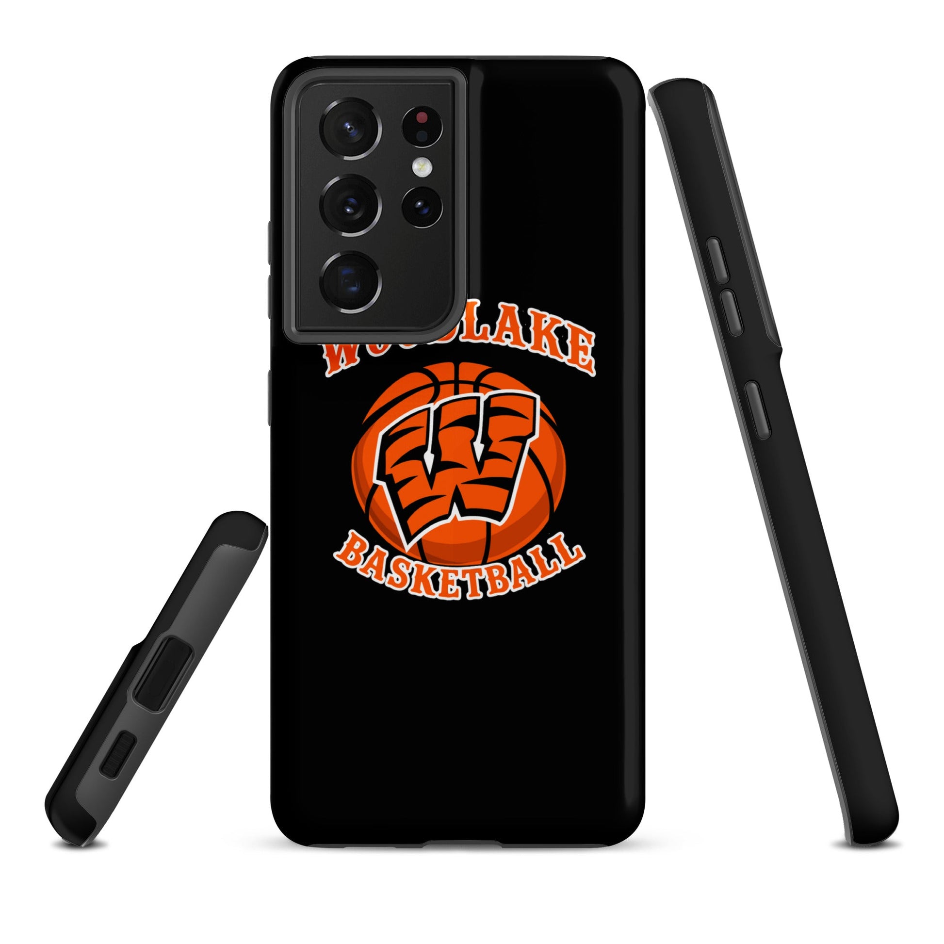 Tough Case for Samsung® | Woodlake Boys Basketball | Athletics Logo