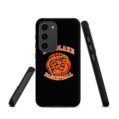 Tough Case for Samsung® | Woodlake Boys Basketball | Athletics Logo