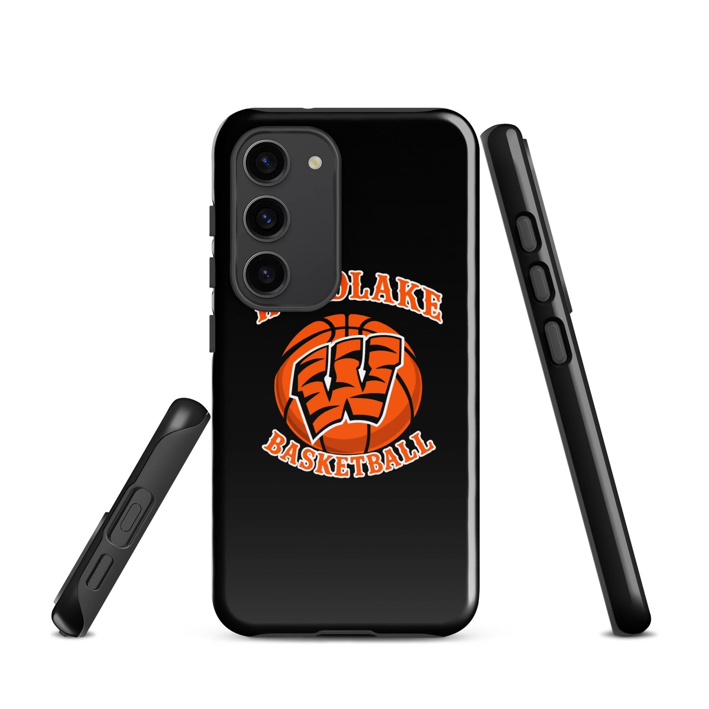 Tough Case for Samsung® | Woodlake Boys Basketball | Athletics Logo