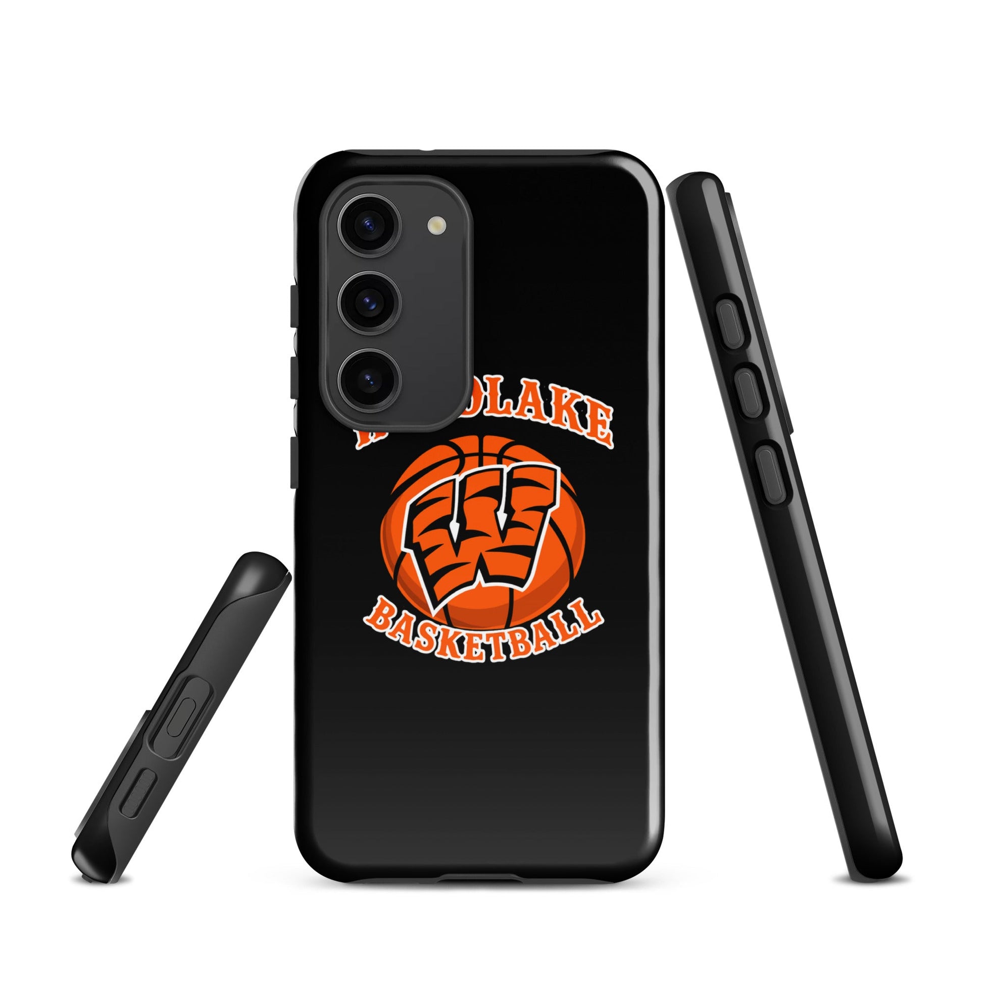 Tough Case for Samsung® | Woodlake Boys Basketball | Athletics Logo