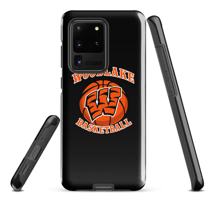 Tough Case for Samsung® | Woodlake Boys Basketball | Athletics Logo