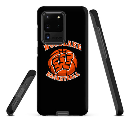 Tough Case for Samsung® | Woodlake Boys Basketball | Athletics Logo
