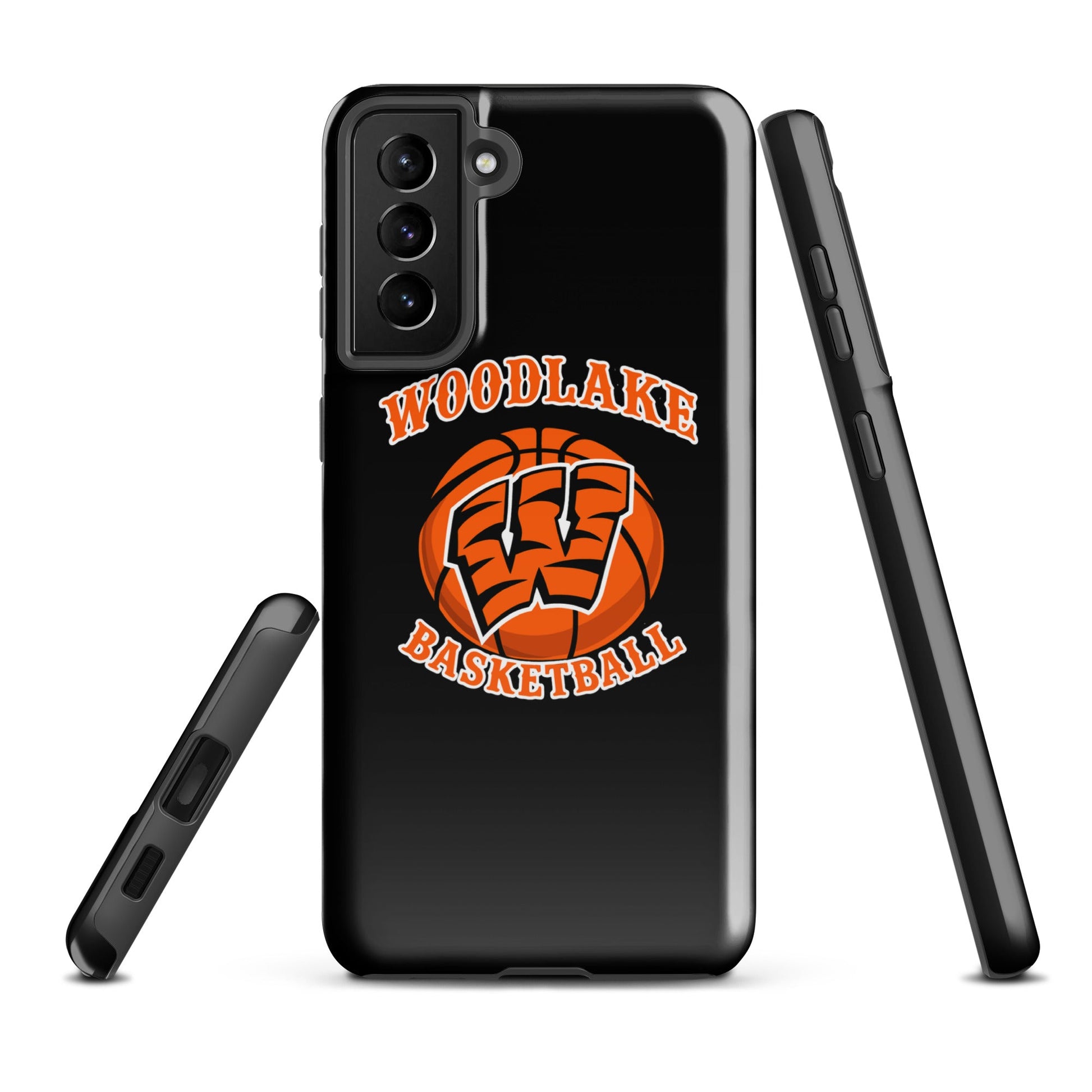 Tough Case for Samsung® | Woodlake Boys Basketball | Athletics Logo
