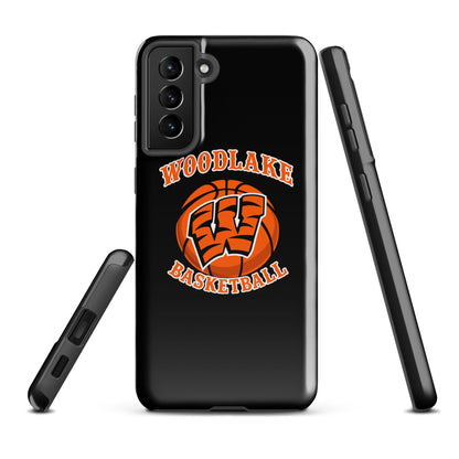 Tough Case for Samsung® | Woodlake Boys Basketball | Athletics Logo