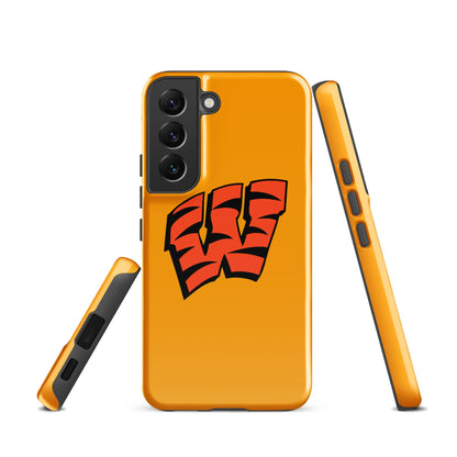 Tough Case for Samsung® | Woodlake Boys Basketball | W Crest Logo