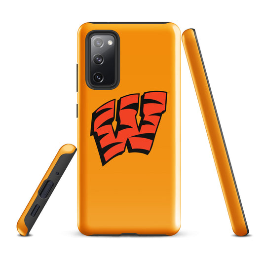 Tough Case for Samsung® | Woodlake Boys Basketball | W Crest Logo
