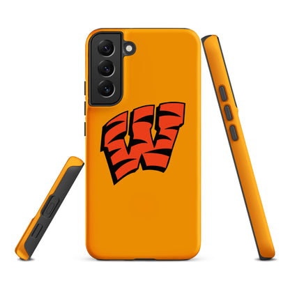 Tough Case for Samsung® | Woodlake Boys Basketball | W Crest Logo
