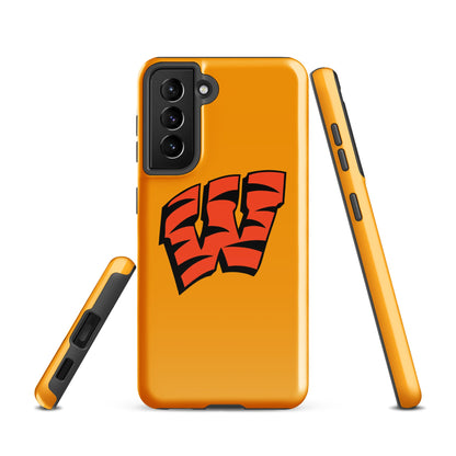 Tough Case for Samsung® | Woodlake Boys Basketball | W Crest Logo