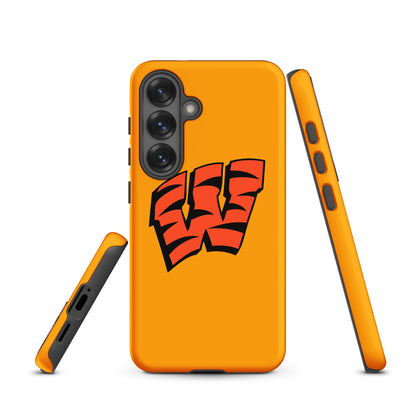 Tough Case for Samsung® | Woodlake Boys Basketball | W Crest Logo