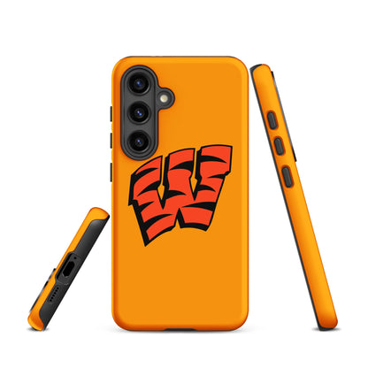 Tough Case for Samsung® | Woodlake Boys Basketball | W Crest Logo