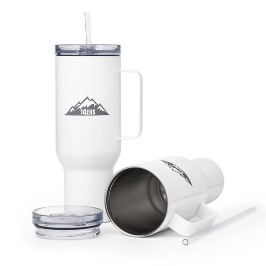Travel Mug | 14ers Baseball | Grey Logo