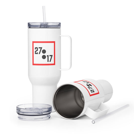 Travel Mug | 27:17 | Crest Logo
