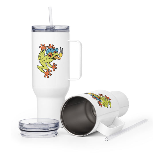 Travel Mug | Aquasox Softball | Mascot Logo