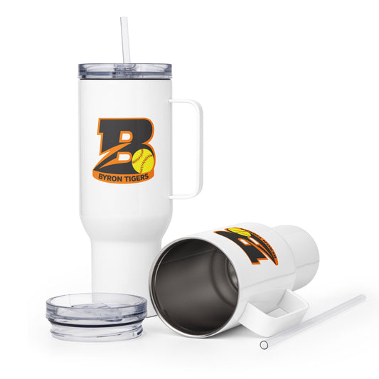 Travel Mug | Byron High School Softball | Softball Logo