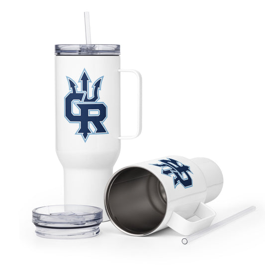Travel Mug | Cape Riptides Baseball | Emblem Logo