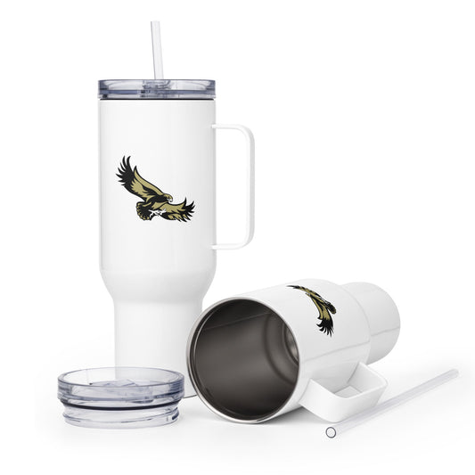 Travel Mug | Cardinal Ohara Hawks | Glide Logo