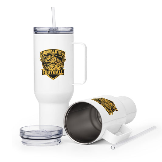 Travel Mug | Cardinal Ohara Hawks | Shield Logo