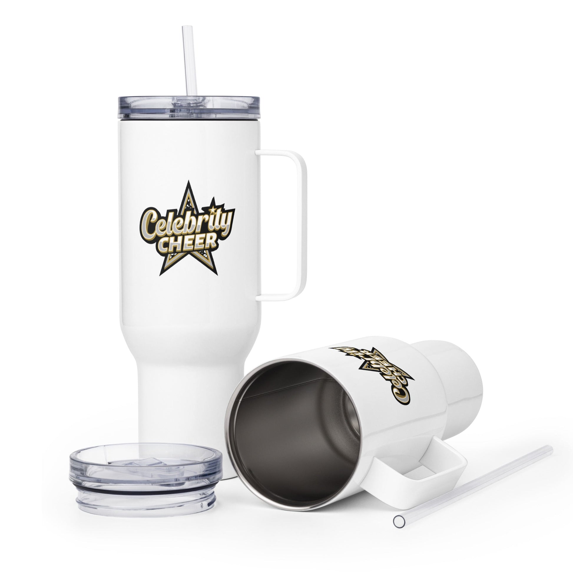 Travel Mug | Celebrity Cheer | Celebrity Cheer Logo