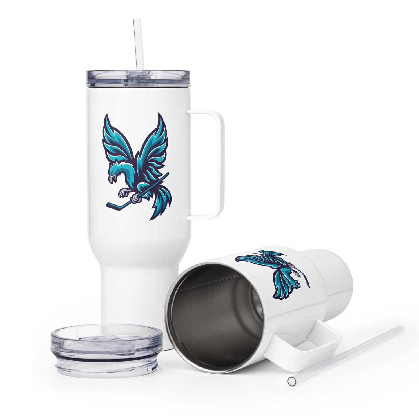 Travel Mug | Charlotte Rise | Mascot Logo